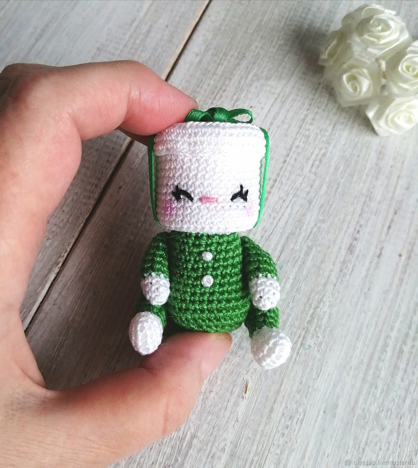 Knitted toy: "Gift", Amigurumi dolls and toys, Novosibirsk,  Фото №1