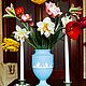 Винтаж: WEDGWOOD turquoise редкая ваза, Англия, Вазы винтажные, Москва,  Фото №1