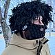 Шапка парик с волосами и бородой. Шапки. Blajette. Интернет-магазин Ярмарка Мастеров.  Фото №2