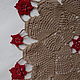 Order Салфетка "Яблочко с корицей" (№24). Lace knitting workshop. Lidiya.. Livemaster. . Swipe Фото №3