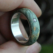 Wooden rings (paduk,garnet )