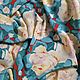 Fabric 'Delicate roses', silk, Italy, Fabric, Arnhem,  Фото №1