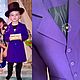 Willy Wonka Costume Children's Cosplay Purple, Carnival costumes for children, Kaliningrad,  Фото №1