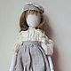 Textile doll, retro style. Boudoir doll. Retro Style. Online shopping on My Livemaster.  Фото №2