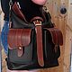 Order Backpack-leather bag 9. Sergei. Livemaster. . Backpacks Фото №3