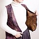 Жилет валяный "Акварели". Жилеты. Юлия Левшина.Авторский войлок COOLWOOL. Ярмарка Мастеров.  Фото №5