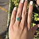 2.14tcw Natural Emerald Oval & Diamond Halo Engagement Ring 14K, Rings, West Palm Beach,  Фото №1