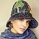 Шляпа ДОМИК-3 ручной работы из листьев пальмы. Шляпы. Анна Лесникова      Les accessoires. Ярмарка Мастеров.  Фото №6