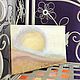 Painting the sun on a mini easel. Pastel. « To charge!' 21h14 cm. Pictures. chuvstvo-pozitiva. My Livemaster. Фото №5