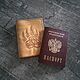 Обложка на паспорт "Лапа", Обложка на паспорт, Новосибирск,  Фото №1
