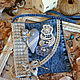 Сумочка женская Джинсовый кусочек лета 1, Классическая сумка, Санкт-Петербург,  Фото №1