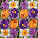 Napkin for decoupage floral mix print. Napkins for decoupage. materials for creative Anna Sintez. Online shopping on My Livemaster.  Фото №2
