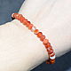 Rare example! Bracelet with natural carnelian, Bead bracelet, Moscow,  Фото №1