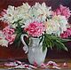 Oil painting Lace from petals, Pictures, Vyshny Volochyok,  Фото №1