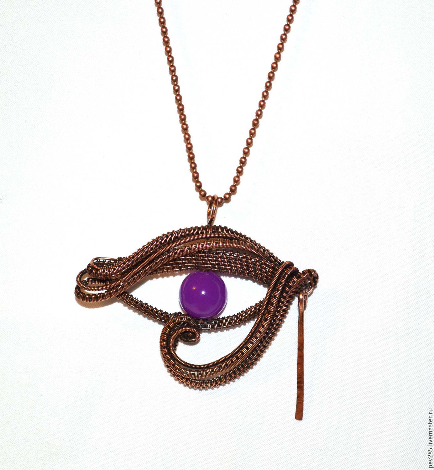 Eye of deals horus wire wrap