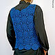 Заказать Openwork Crochet Top Blue dream. Talking look. Ярмарка Мастеров. . Tops Фото №3