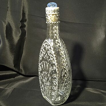 Посуда ручной работы. Ярмарка Мастеров - ручная работа Бутылка Зимняя. Handmade.