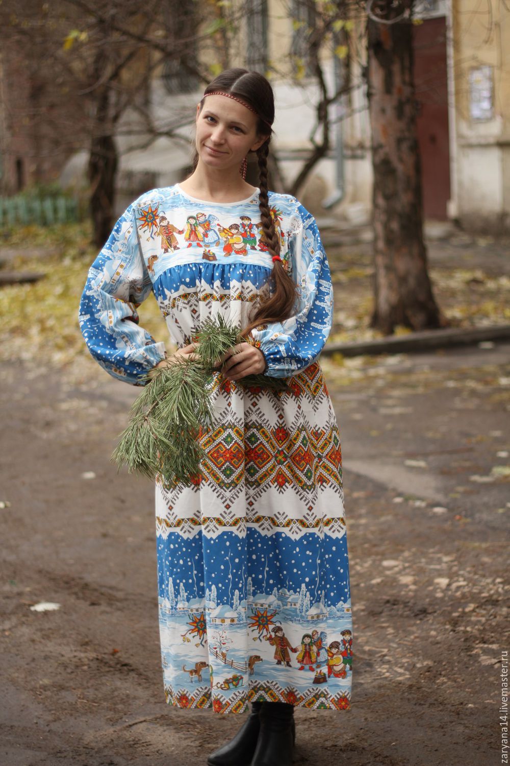 Костюм для колядок своими руками для девочки