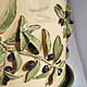 Flower pot Olive branch. Pots. Elena Zaychenko - Lenzay Ceramics. My Livemaster. Фото №5