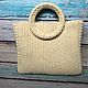 Сумка Тоут из трикотажной пряжи «Светлая сторона». Сумка-тоут. ELKA - Eat Love Knit Accessories. Ярмарка Мастеров.  Фото №5