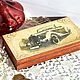 Vintage Banknote box for money 'Old car' for men. Box. Дом креативного декора
        Wedge Magic. Online shopping on My Livemaster.  Фото №2