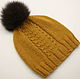 Woolen hat 'Med'. Caps. gallery Korban Sofia. Online shopping on My Livemaster.  Фото №2