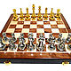 Order  Chess Classic, 30x30 cm, wood,shape metal. Unique items made of wood, handmade. Livemaster. . Chess Фото №3