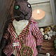 Crazy plum rabbit. Stuffed Toys. Irina Sayfiydinova (textileheart). My Livemaster. Фото №5