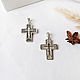 Old believer cross. 925 sterling silver. Folk decorations. Zoloto Master. My Livemaster. Фото №4