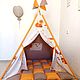 Заказать Вигвам лисята под заказ. Маргарита tipi_workshop. Ярмарка Мастеров. . Вигвам Фото №3