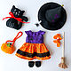 Игровая кукла "Ведьмочка" с одеждой. Куклы и пупсы. Кукольный магазин Katrinka_Dolls. Ярмарка Мастеров.  Фото №4