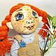 Заказать Текстильная кукла. Рыжая озорная девочка. Козич Наташа (kozichnata). Ярмарка Мастеров. . Куклы и пупсы Фото №3