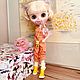  Кукла блайз кастом custom Blythe. Интерьерная кукла. Мастерская подарков Елены Смирновой. Ярмарка Мастеров.  Фото №13