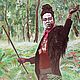 Фосфорный пейзаж  "Барон Самеди" Néhémy Pierre-Dahomey. Картины. ART: Vera Lee Raven. Ярмарка Мастеров.  Фото №5