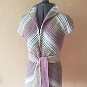 Одежда handmade. Livemaster - original item Stylish Powder Vest. Hand knitting. Handmade.