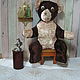 Vintage bear with a hump, Vintage toy, Ekaterinburg,  Фото №1