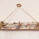 Ключница в стиле Driftwood-Art 37х8х7см. Ключницы настенные. E C O M I R. Ярмарка Мастеров.  Фото №6