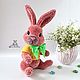 Order Toy Easter Bunny Caramel knitted plush toy rabbit. vyazunchiki-lz (vyazunchiki-lz). Livemaster. . Stuffed Toys Фото №3