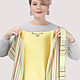 Vest cotton and wool striped. Vests. Yana Levashova Fashion. My Livemaster. Фото №5