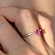 Заказать Кольцо с прекрасным сапфиром 0,7ct. Леони. Ярмарка Мастеров. . Кольца Фото №3