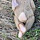 Order Hare Teddy Mario rabbit collectible author's Bunny Easter. NatalyTools (natalytools). Livemaster. . Teddy Toys Фото №3