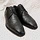 Order Men's derby shoes, made of genuine ostrich leather. SHOES&BAGS. Livemaster. . Derby Фото №3
