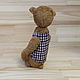 Мишка тедди Брауни. Коллекция Братья. Мишки Тедди. Сай Ирина (teddy and toys). Ярмарка Мастеров.  Фото №5