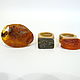 Order Amber wood ring size 15,5-16 P-150. Amber shop (vazeikin). Livemaster. . Ring Фото №3