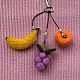 Обвес на сумку. Украшения для сумок. Knitfelt. Ярмарка Мастеров.  Фото №4