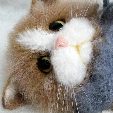 Куклы и игрушки ручной работы. Ярмарка Мастеров - ручная работа Котенок Симба. Handmade.