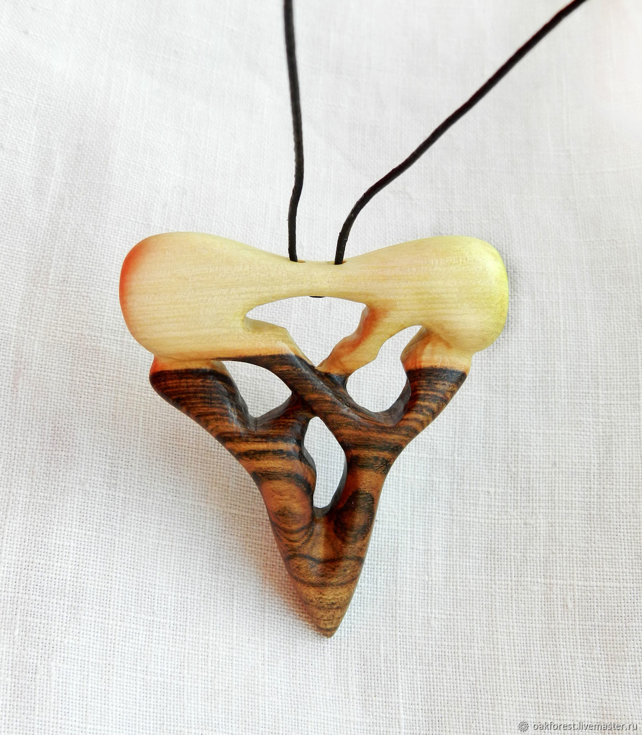 Pendant-Amulet made of wood ' shark's Tooth', Pendants, Krasnodar,  Фото №1