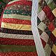 Одеяло пэчворк / Patchwork quilt. Одеяла. Стежки-дорожки. Интернет-магазин Ярмарка Мастеров.  Фото №2