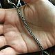Chain 'Fox tail' 4 mm, Chain bracelet, Kostroma,  Фото №1