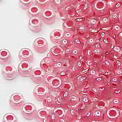 Материалы для творчества handmade. Livemaster - original item Czech beads 10/0 Pink 38196 10 g Preciosa. Handmade.